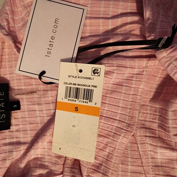 1.STATE Women's Sleeveless Top - Size Small - New with Tag - Picture 3 of 3